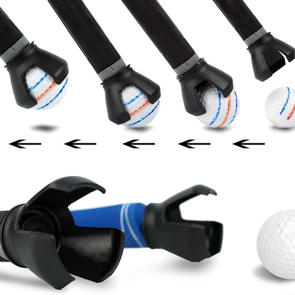 3xGolf Ball Pick-up 3-Prong Suction Cup Putter Tool for Putter Grip 5 pieces