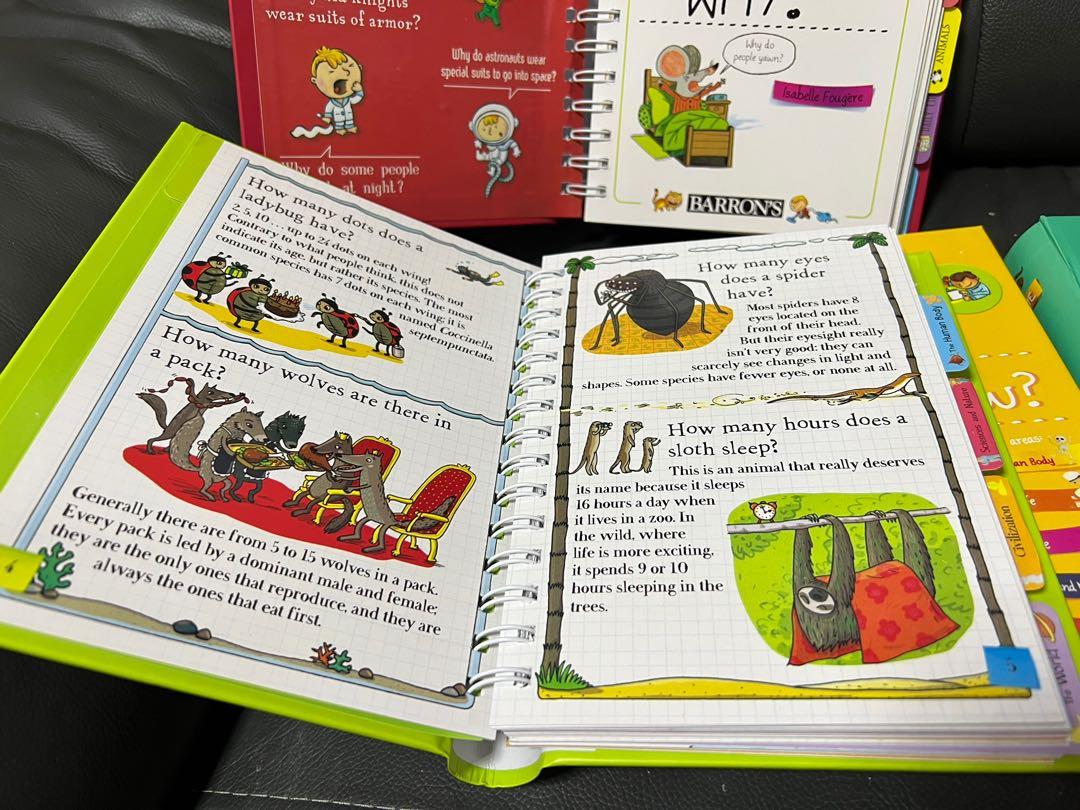 Barron's Tell Me Series - 4 Books + Stickers | Bản Nhập Khẩu