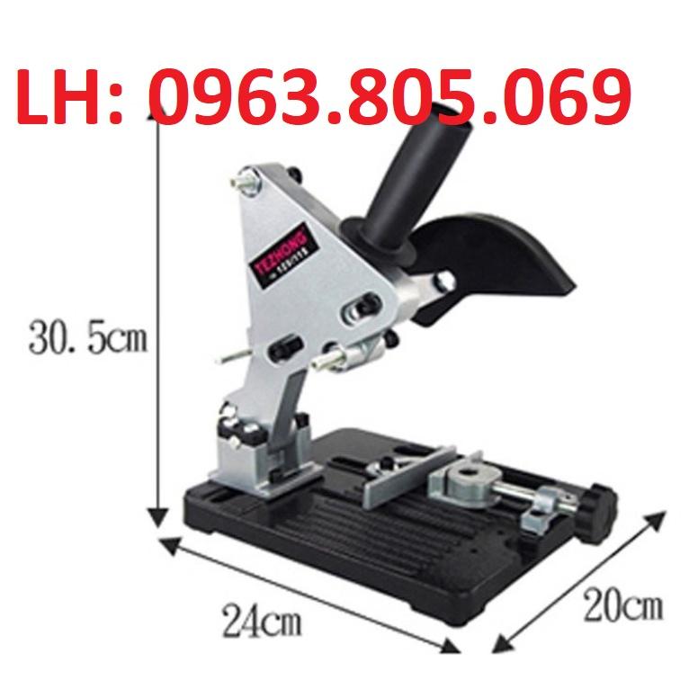 Khung Đế Kẹp Máy Mài Cằm Tay Thành Máy Cắt Bàn Mini