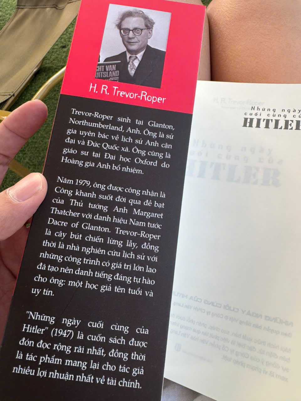 NHỮNG NGÀY CUỐI CÙNG CỦA HITLER - H. R. Trevor-Roper - Lê Thành dịch - Văn Lang Books