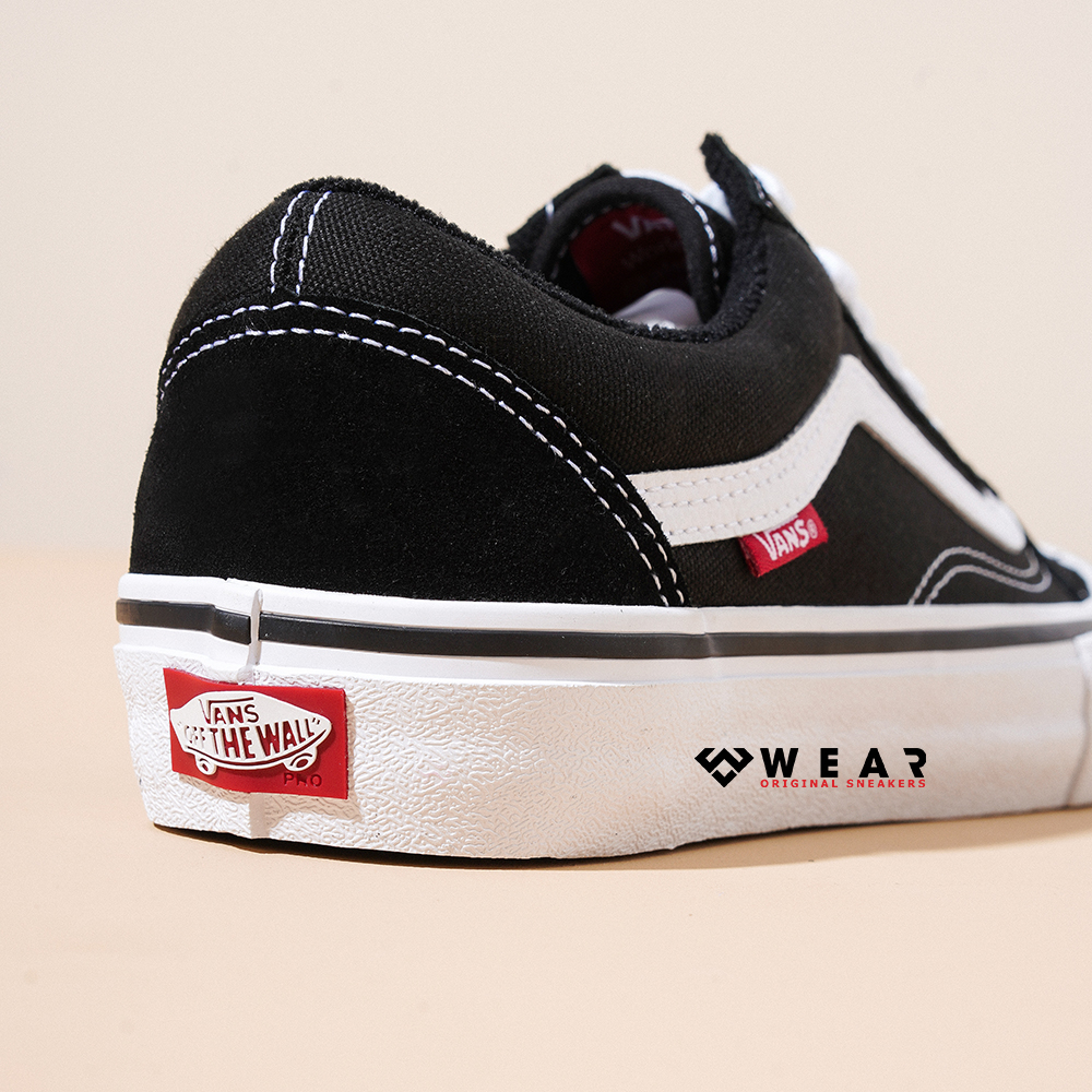 Giày Vans Old Skool Pro Black White - VN000ZD4Y28