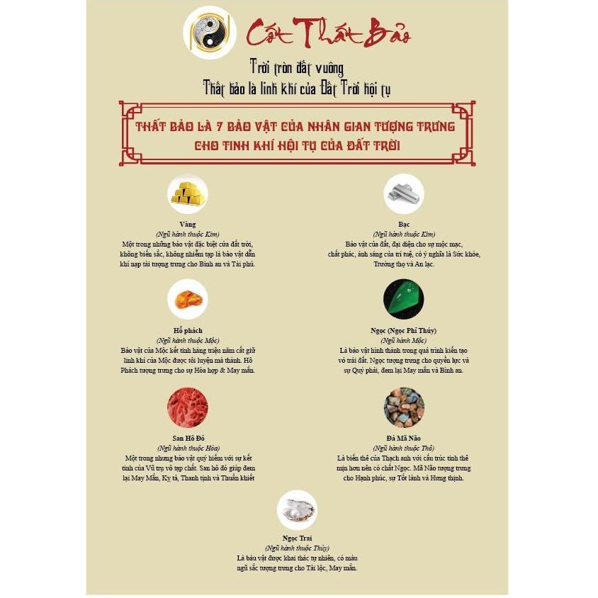 Bộ Cốt Bát Hương Thờ Vong -THẤT BẢO THẬT