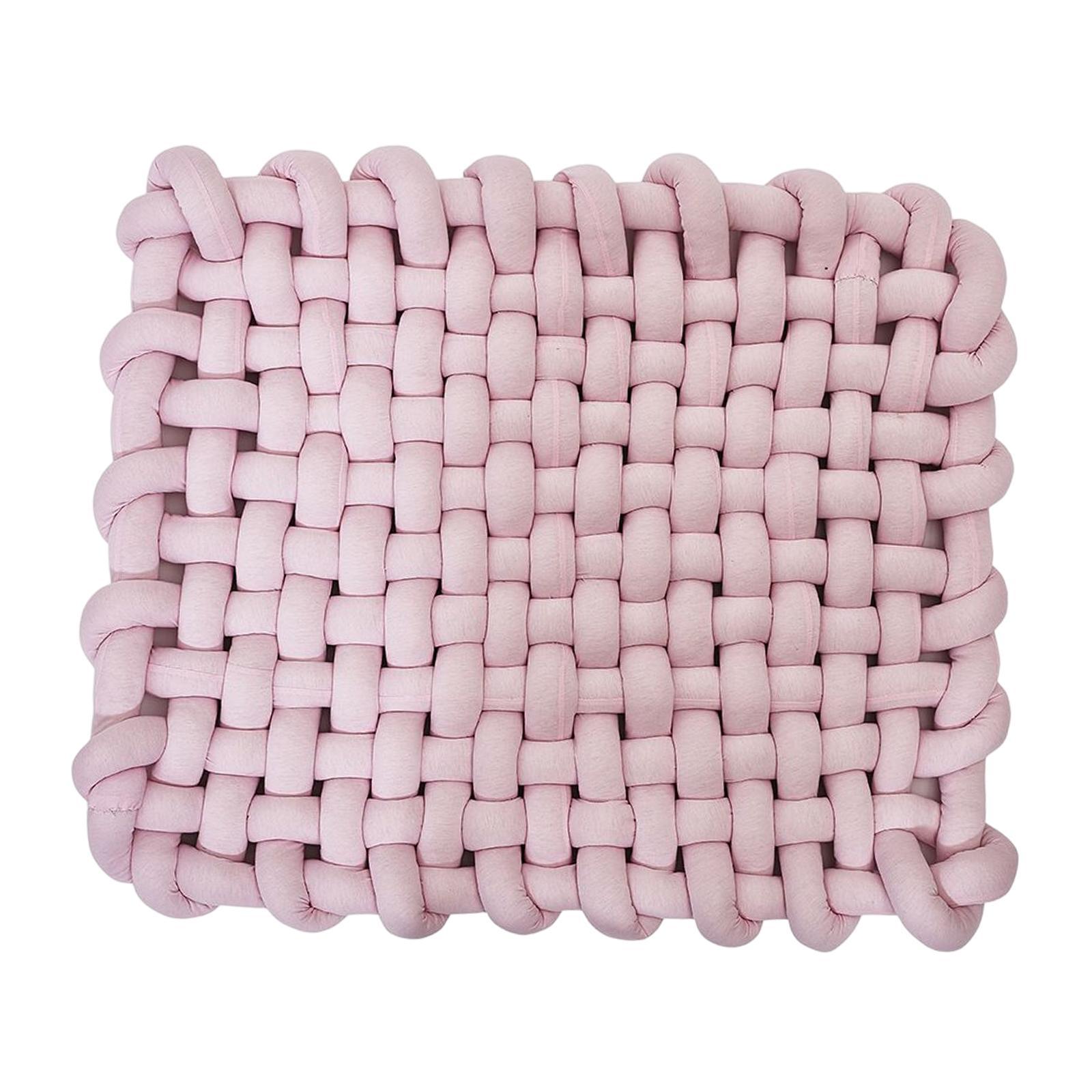 Knitted Yarn Blanket Handmade Thick Soft for lounge Sofa