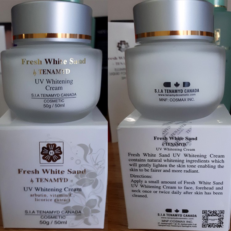 UV Whitening Cream - Tenamyd- Kem dưỡng trắng da 50g