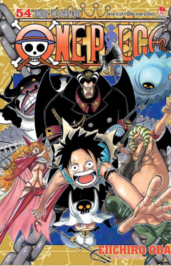 One Piece - Tập 54 - Bìa rời
