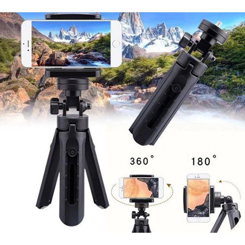 Giá Đỡ 3 Chân Tripod Support MT01 Xoay 360 Độ loại mini 3 chân