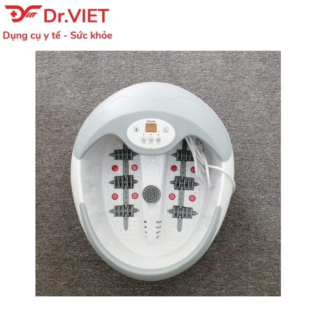 Bồn Ngâm Chân Beurer đa năng FB50 - Máy ngâm chân massage cao cấp tăng cường sức khỏe cho đôi chân, giảm đau, êm dịu thần kinh, giảm stress; thư giãn và phục hồi