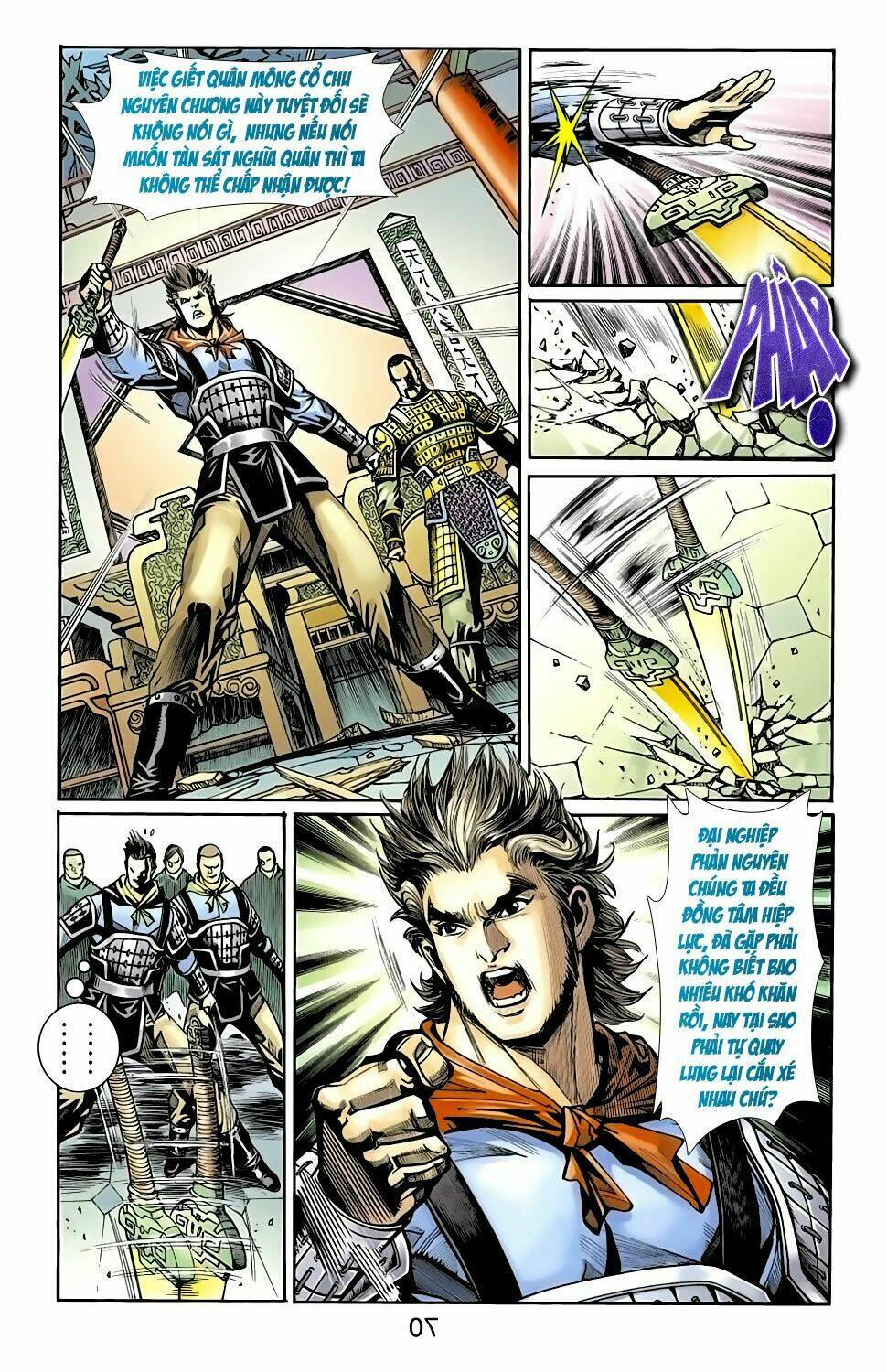 thiên tử truyền kỳ 6 - hồng vũ đại đế chapter 56.2 18