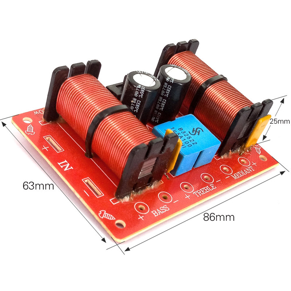 Mạch phân tần loa 3 đường tiếng SPRAGUE 150W