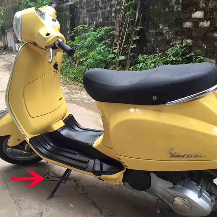 Chân chống - Chân chống kèm BƯỞNG  Loại có Điện dành cho xe VESPA LX 125 Việt - TKA644