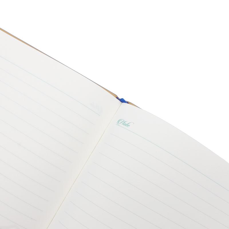 Sổ Bìa Da Kẻ Ngang Có Chấm 200 Trang 80gsm - The Sun ST 09-22