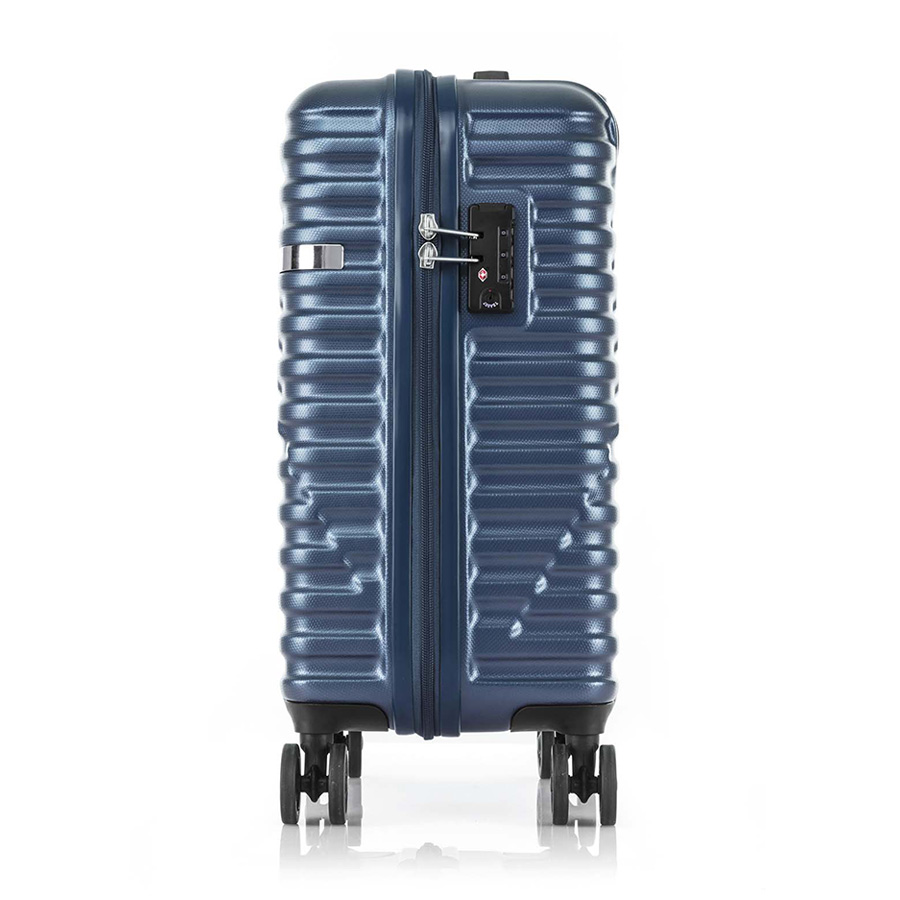 Vali kéo Sky Bridge AMERICAN TOURISTER - MỸ : Bánh xe đôi xoay 360 độ, giúp di chuyển dễ dàng, êm ái Khóa số tích hợp TSA, giúp tăng cường bảo mật Đai khóa chữ X và nội thất bên trong được thiết kế nhiều ngăn tiện lợi