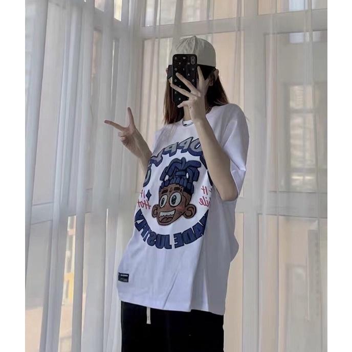 Áo thun form rộng tay lỡ nam nữ unisex