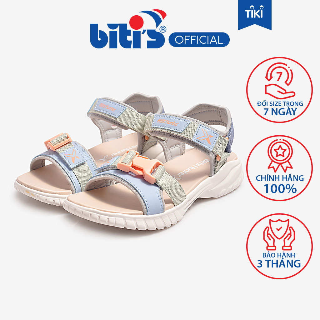 Sandal Thể Thao Nữ Biti's Hunter FESTIVE: FAIRYTALE COLLECTION HEW000600XDL (Xanh dương lợt)