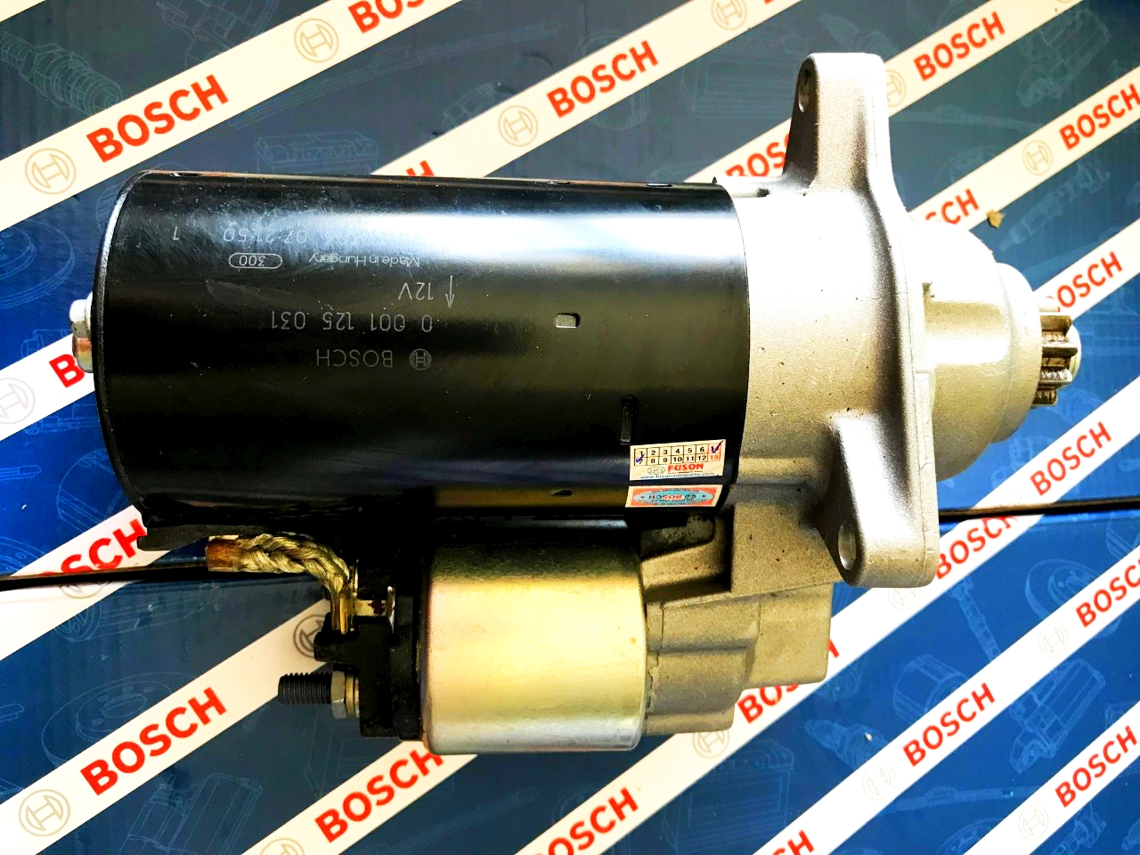 Bộ Đề Khởi Động Bosch Starter 12V 2KW Audi A3, Q3 Quattro 2.0 (2015-2017)