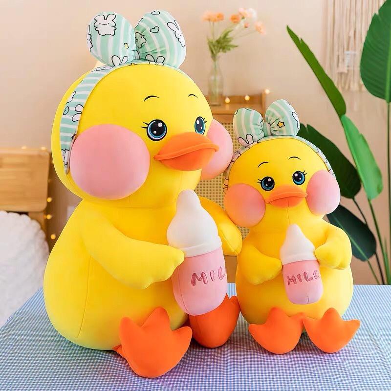 Gấu Bông Vịt Sữa Cao Cấp Êm Mịn