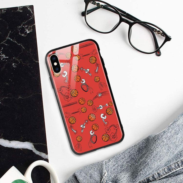 Ốp Lưng Bóng Rổ Độc Đáo dành cho Iphone 6/6Plus/6S/6S Plus/7/7Plus/8/8Plus/X/Xs/Xs Max/11/11 Promax/12/12 Promax Lpc03010040