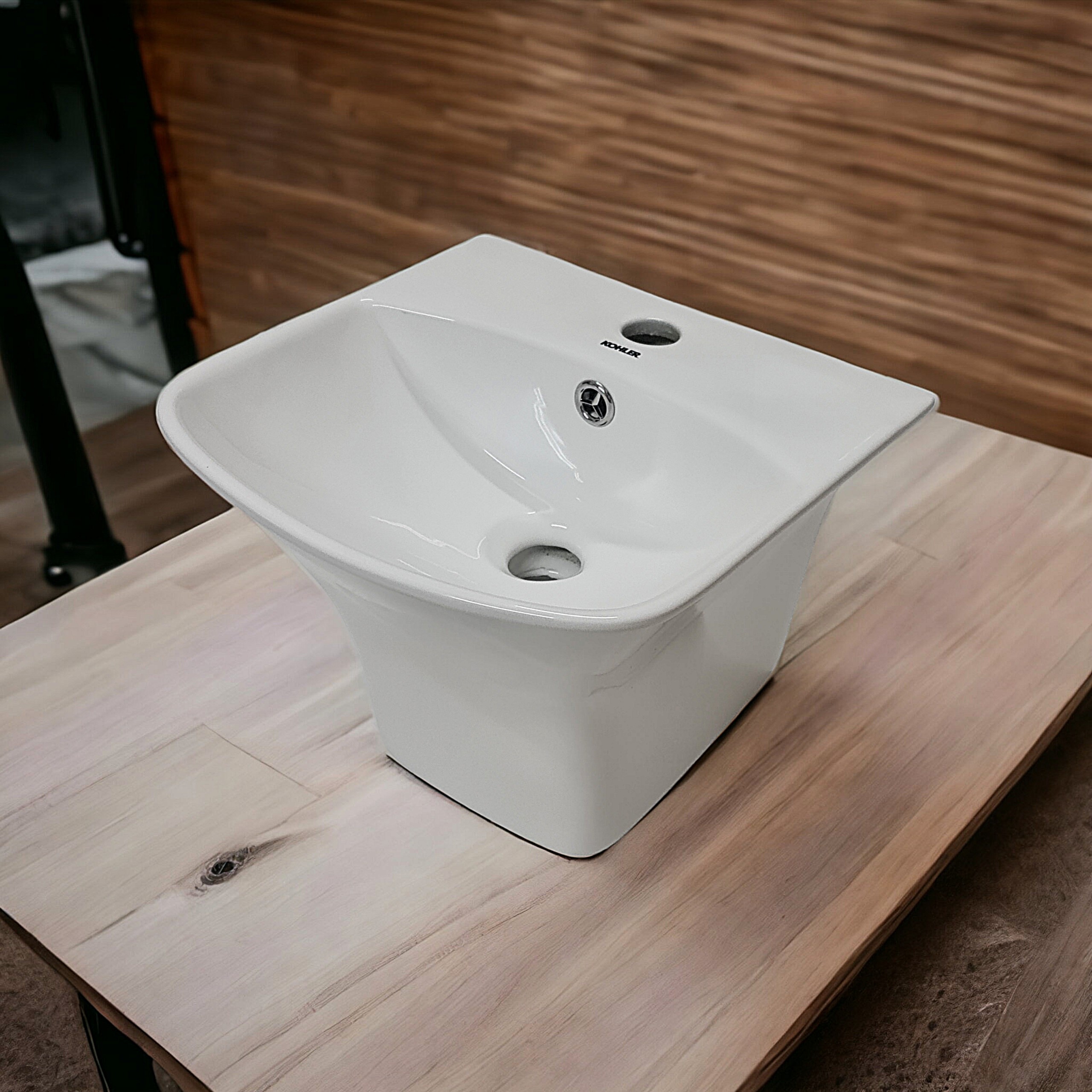 Chậu lavabo liền khối mini 36*35cm