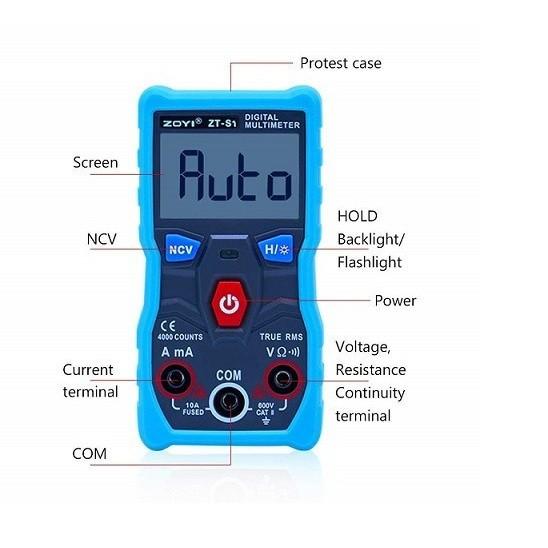 ️FLASH SALE️ Đồng Hồ Đa Năng Auto ZOYI ZT-S1 Giá Đẹp Giá rẻ nhất