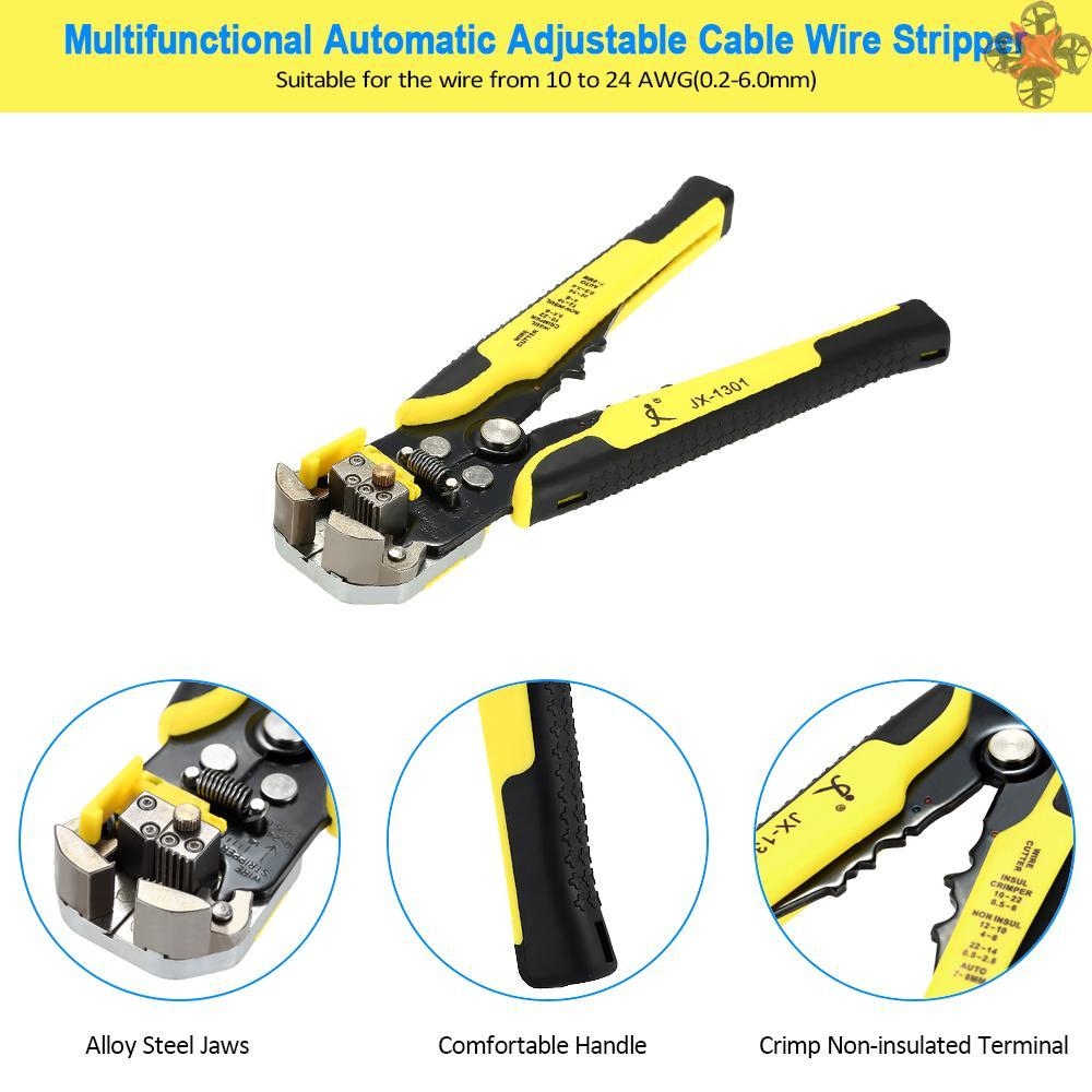 Bộ dụng cụ kìm cắt dây điện chuyên dụng 2.5-6mm² 14-10AWG