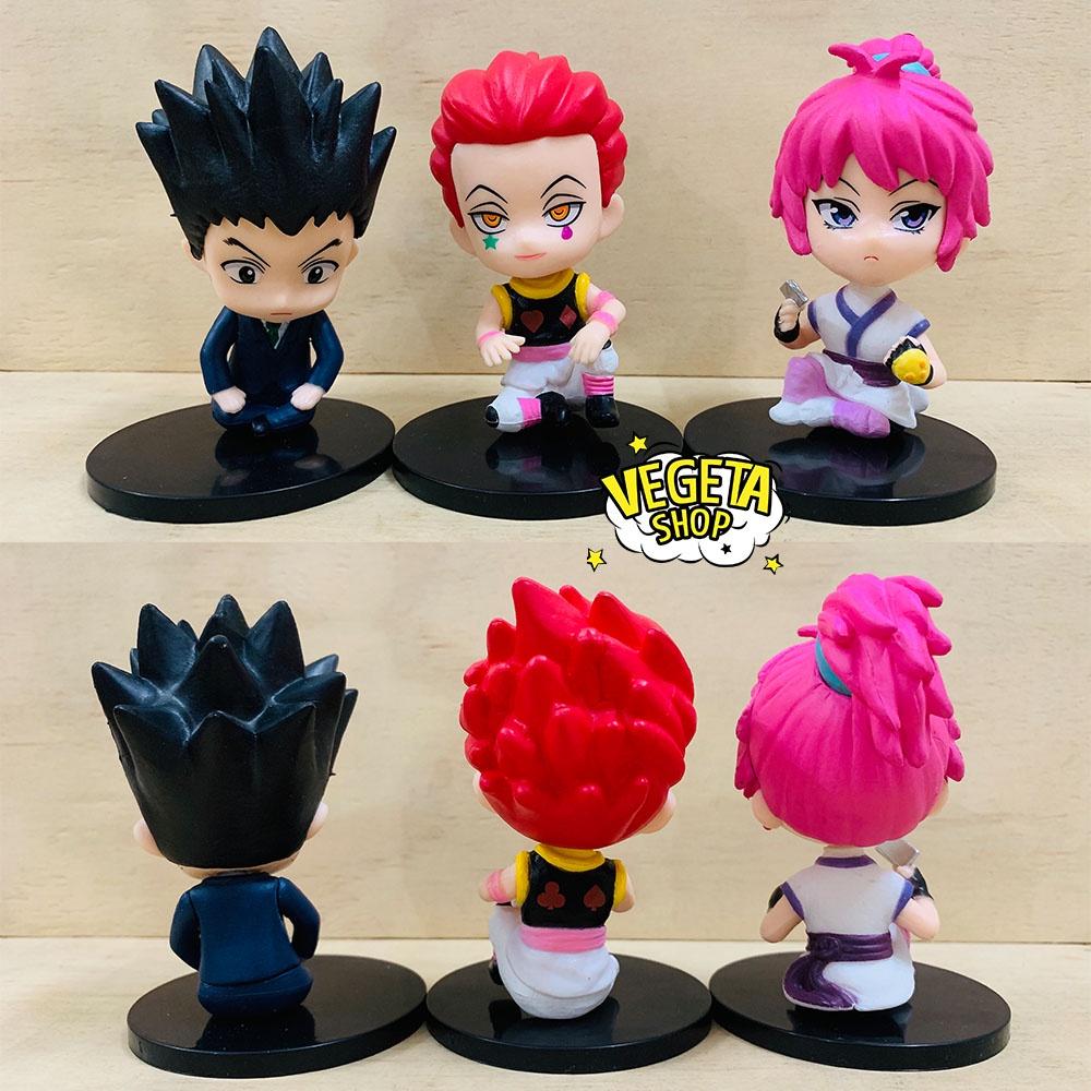 Mô hình Hunter X Hunter - Thợ săn HXH - Gon Killua Kurapika Chrollo Lucifer Hisoka Ging Freecss Machi Komacine - 9~11cm