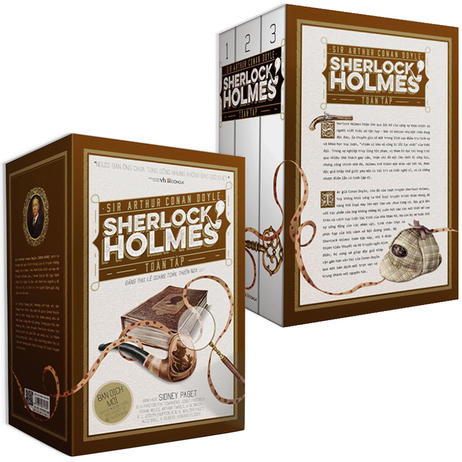 Sherlock Holmes Toàn Tập (3 Tập)(Bìa Mềm, Hộp Đứng)(Tái Bản)