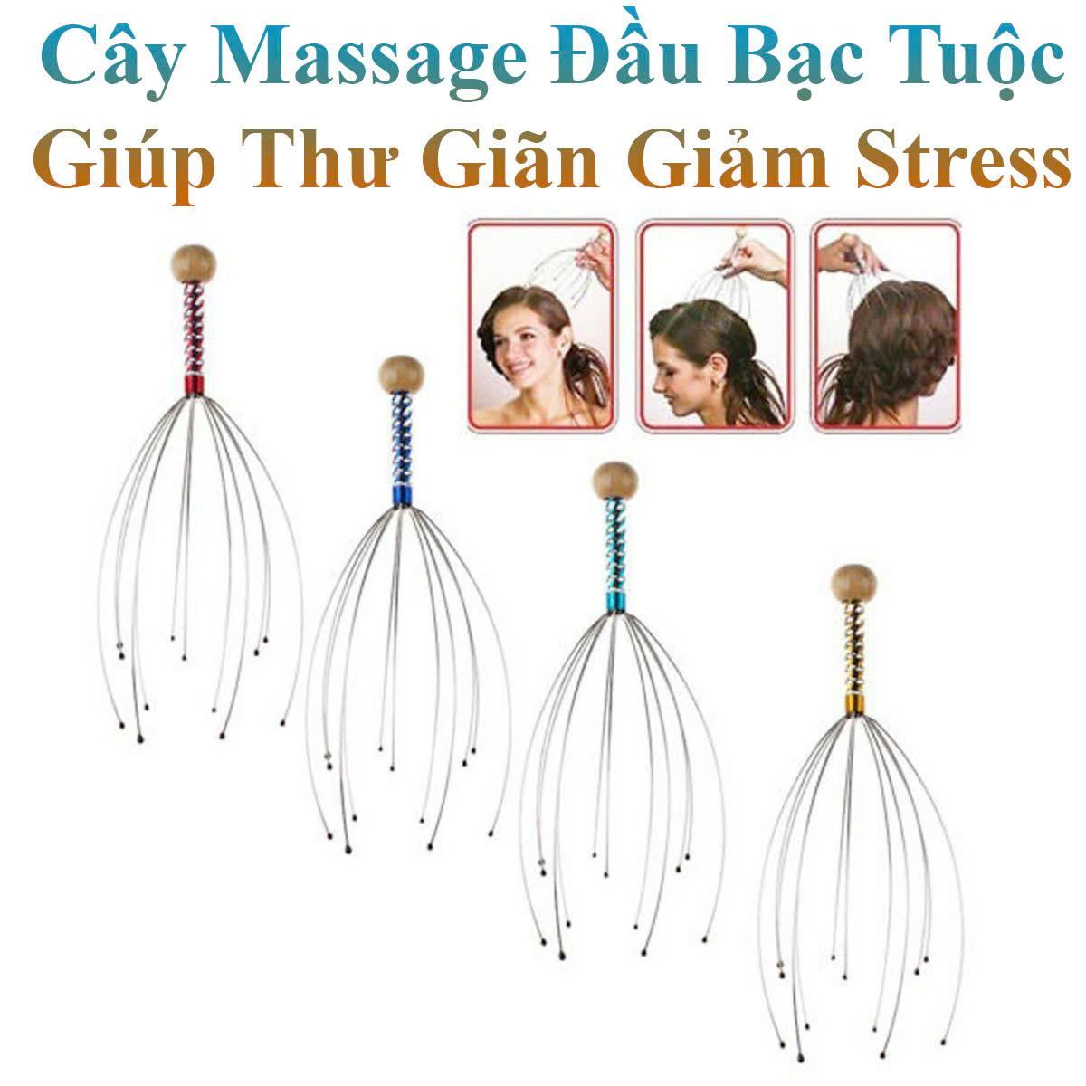 Cây Massage Đầu Bạch Tuộc Giúp Thư Giãn Giảm Stress