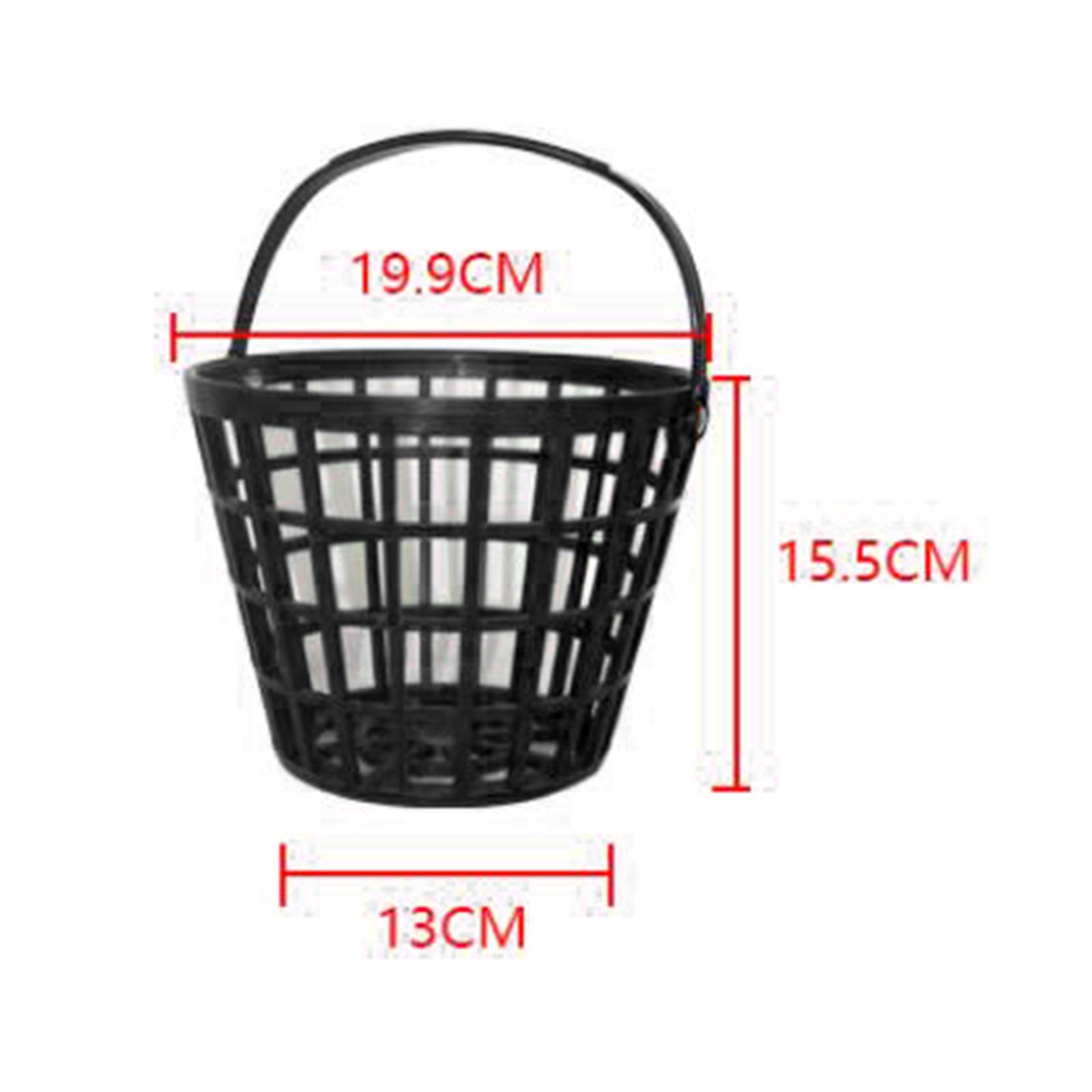 Golf Range Bucket Carrier Golf Ball Holder Portable Display Golf Ball Basket