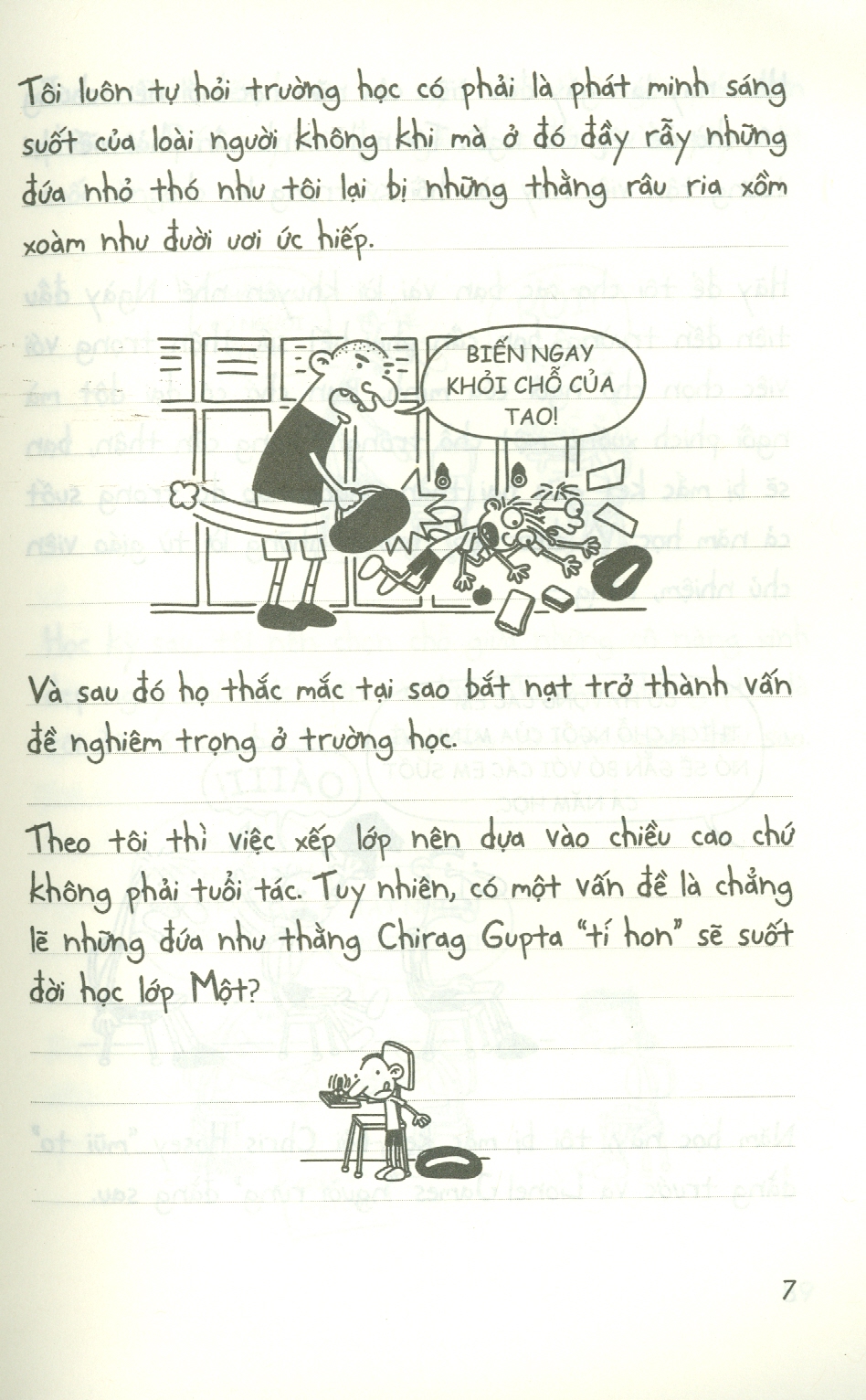 Nhật Ký Chú Bé Nhút Nhát - Tập 1 - phiên bản Tiếng Việt