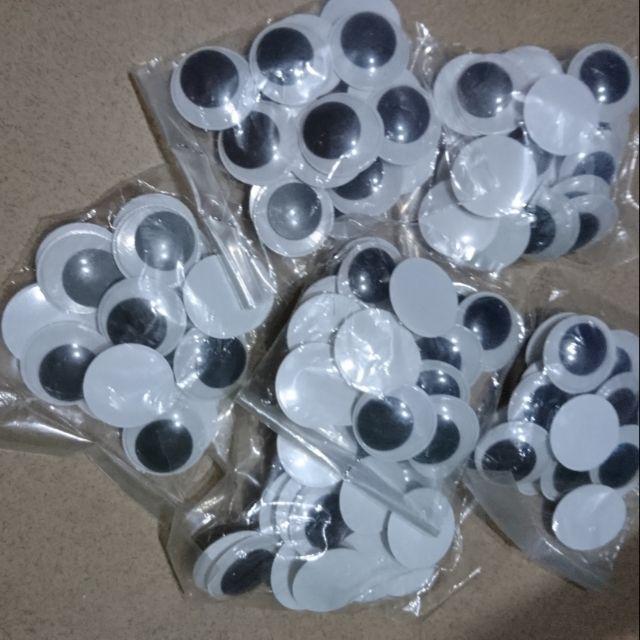 Set 10 đôi mắt thú to 3 cm