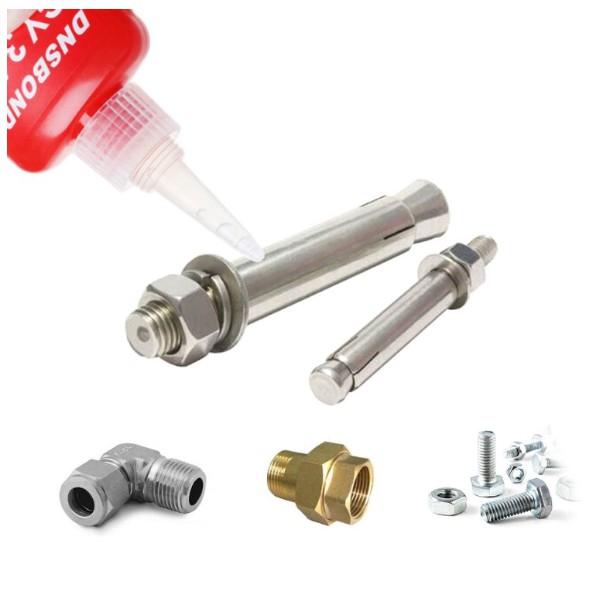 Chai 50ml Keo khóa ren GY340 chống rung cho đai ốc/bu lông/ốc
