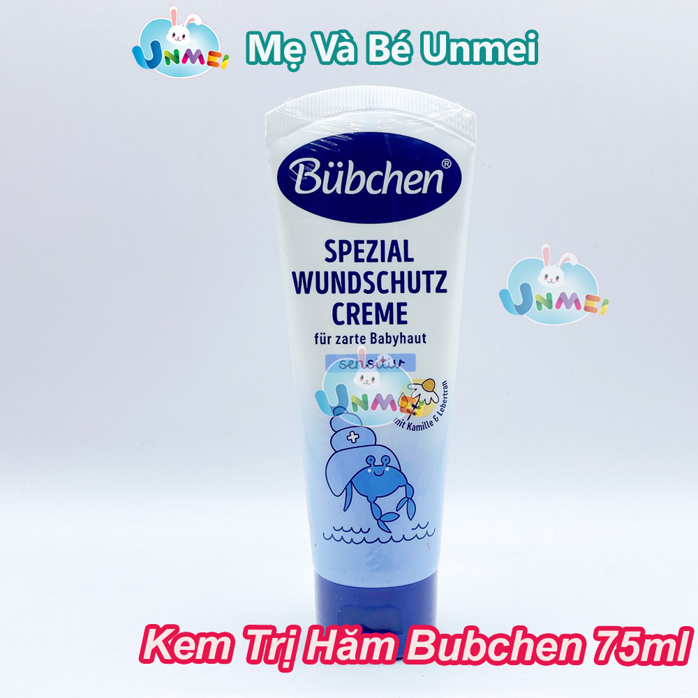 Bộ Kem Chống Hăm Bubchen 150ml Và Kem Đặc Biệt Giảm Hăm, Dưỡng Da Bubchen 75ml