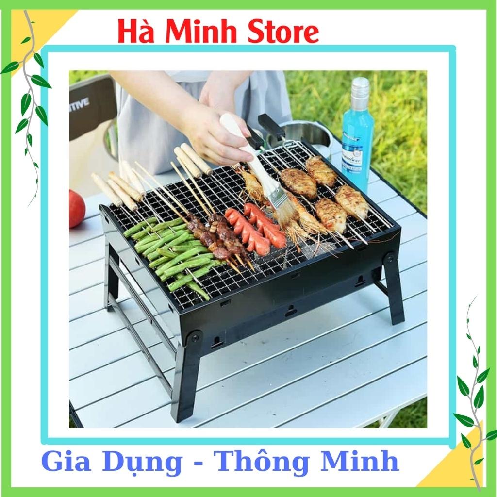 Bếp Nướng Than Hoa Ngoài Trời, Xếp Gọn Thuận Tiện Đi Du Lịch Rất Tiện Dụng Nướng Cả Thế Giới Gia Dụng Hà Minh