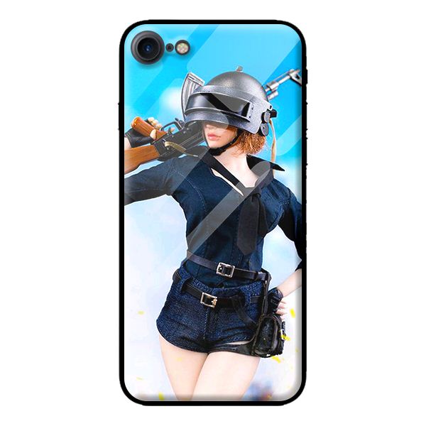 Ốp kính cường lực cho iPhone 7 mẫu GAME PUP 8 - Hàng chính hãng