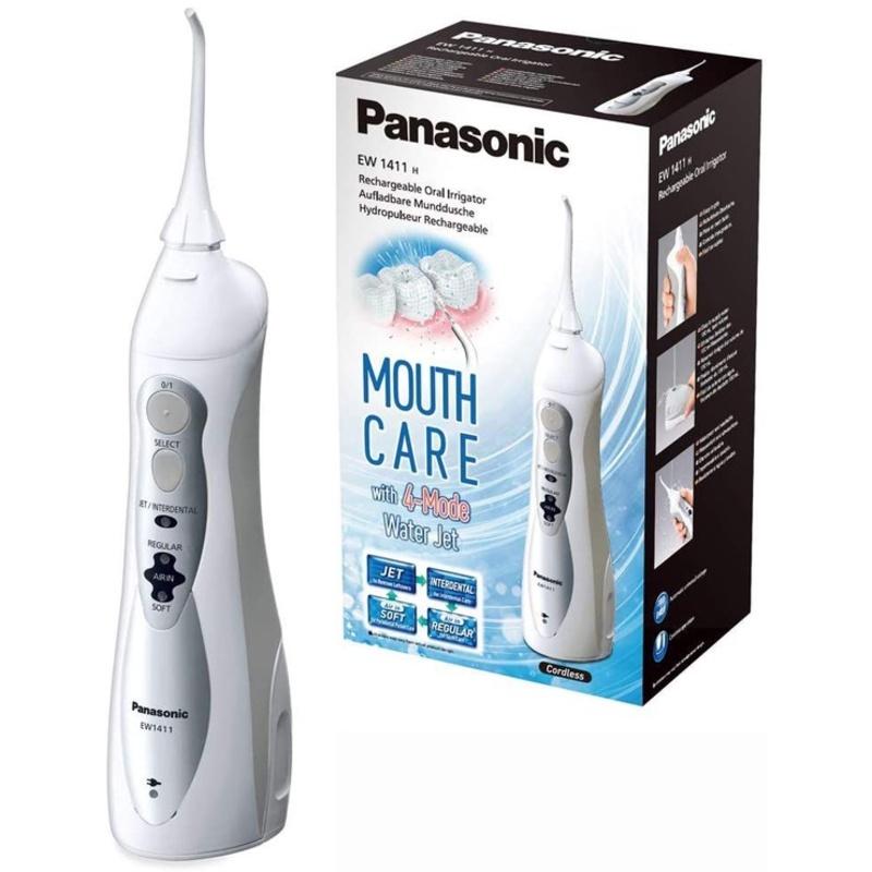 Máy Tăm Nước Panasonic EW1411, Tăm Nước Sạc Điện Không Dây Loại Bỏ 99% Vi Khuẩn, Mảng Bám, Chăm Sóc Răng Miệng An Toàn
