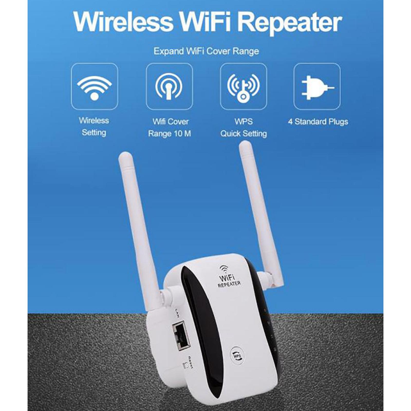 Wifi Range Booster Extender Router 300Mbps UK Plug