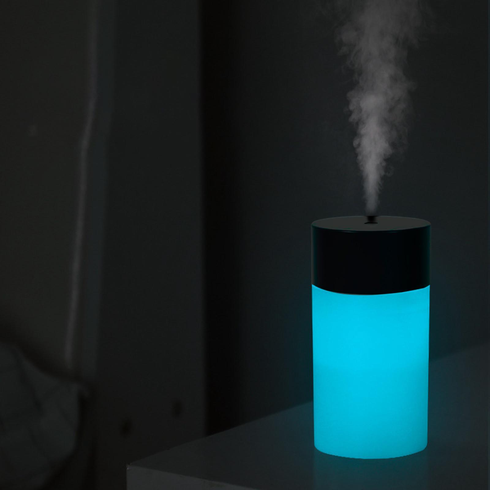 2Pcs 260ml Mini USB Air Humidifier Aroma Diffuser Night Home Auto Shut Off
