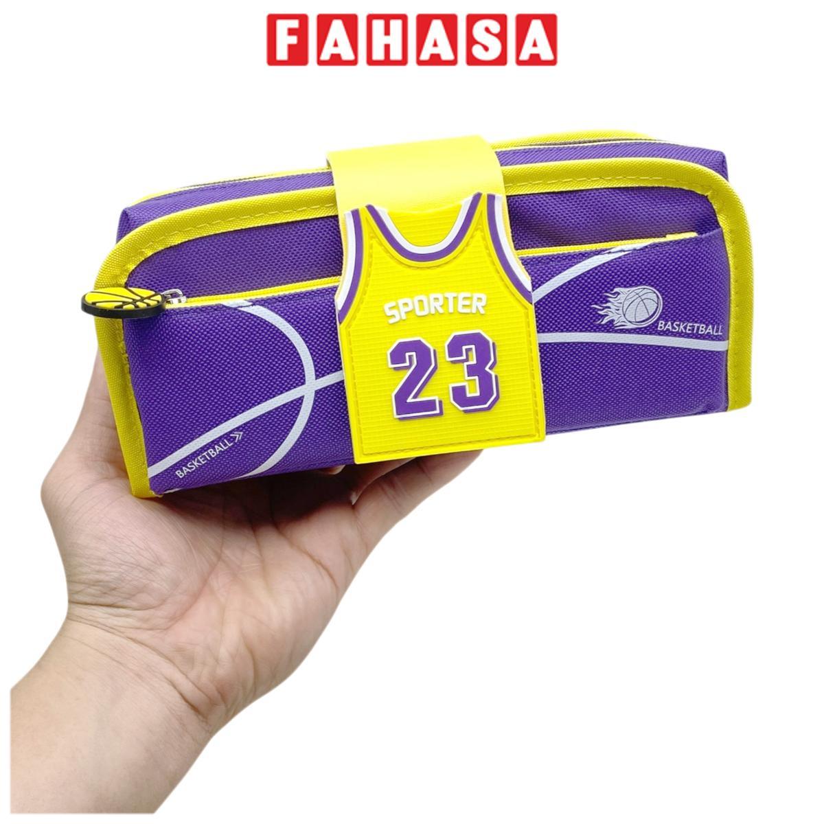 Bóp Viết Vải Sporter - 7914 - Màu Vàng Tím