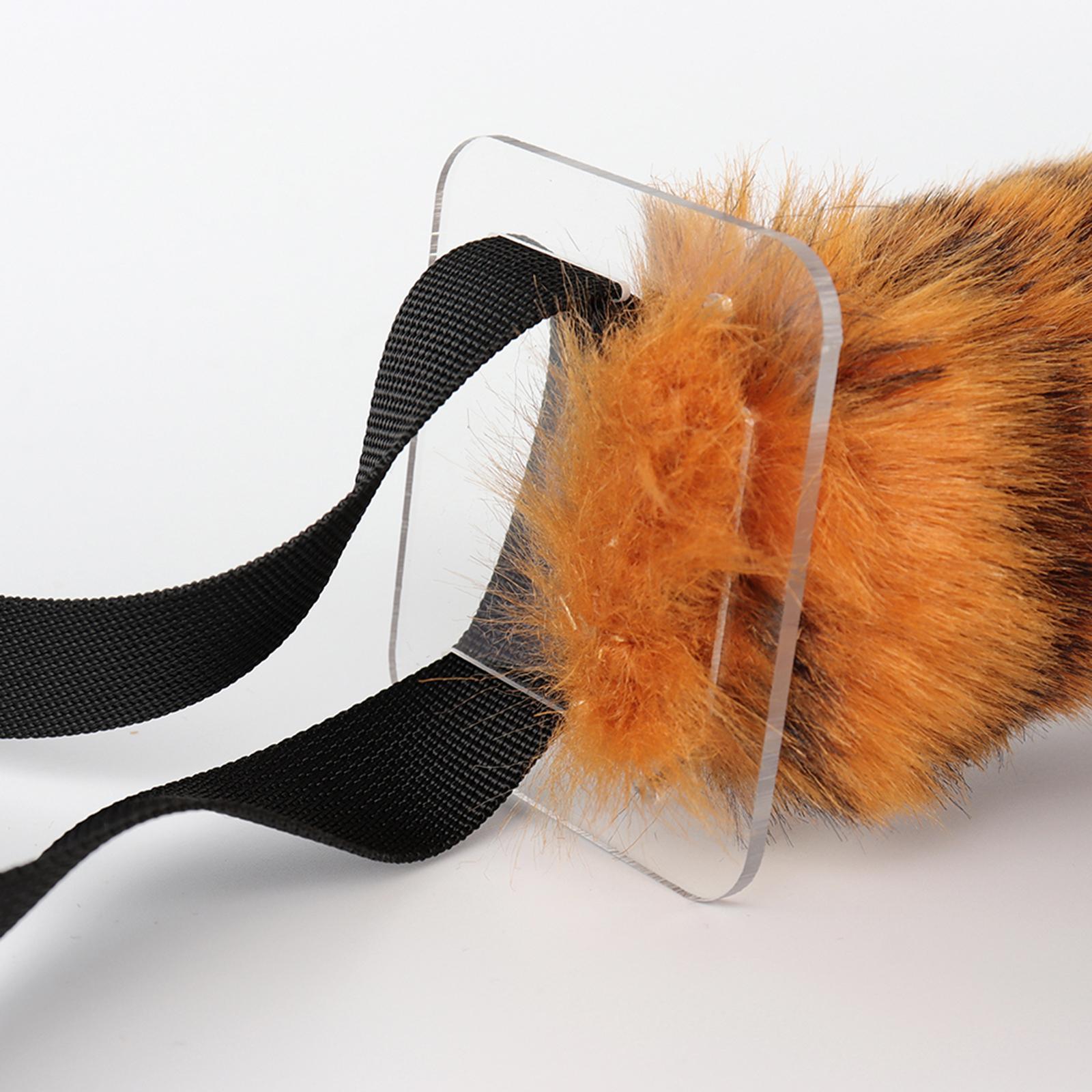 Tiger Ears and Tail Set, Ears Headband Costume Set for Holidays Stage Performance