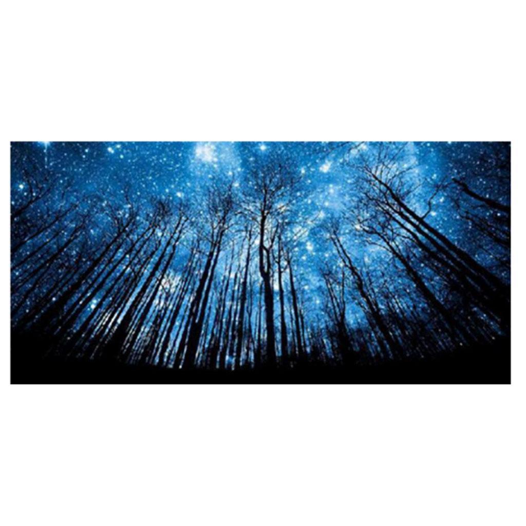 5D DIY Diamond Painting Rhinestone Night Sky Pictures of Crystals Embroidery Kits Arts, Crafts &amp; Sewing Cross Stitching