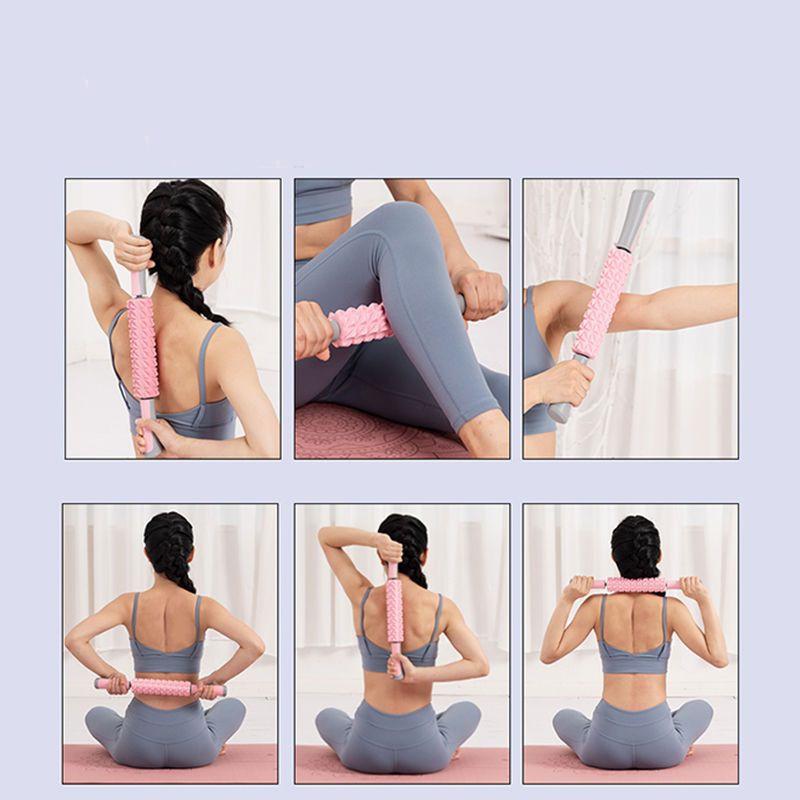 Thư Giãn Cơ Bắp Con Lăn Tập Thể Dục Dính Spike Con Lăn Chân Máy Massage Stovepipe Con Lăn Xốp Thiết Bị Fascia Dính