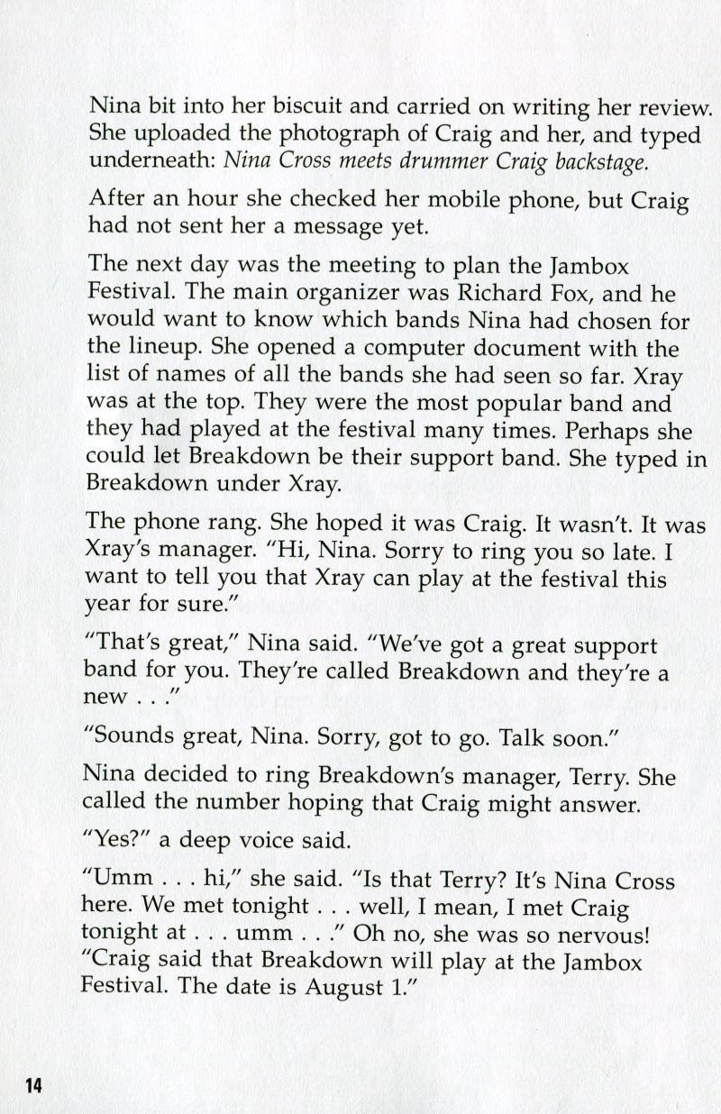 A New Song for Nina: Page Turners 7