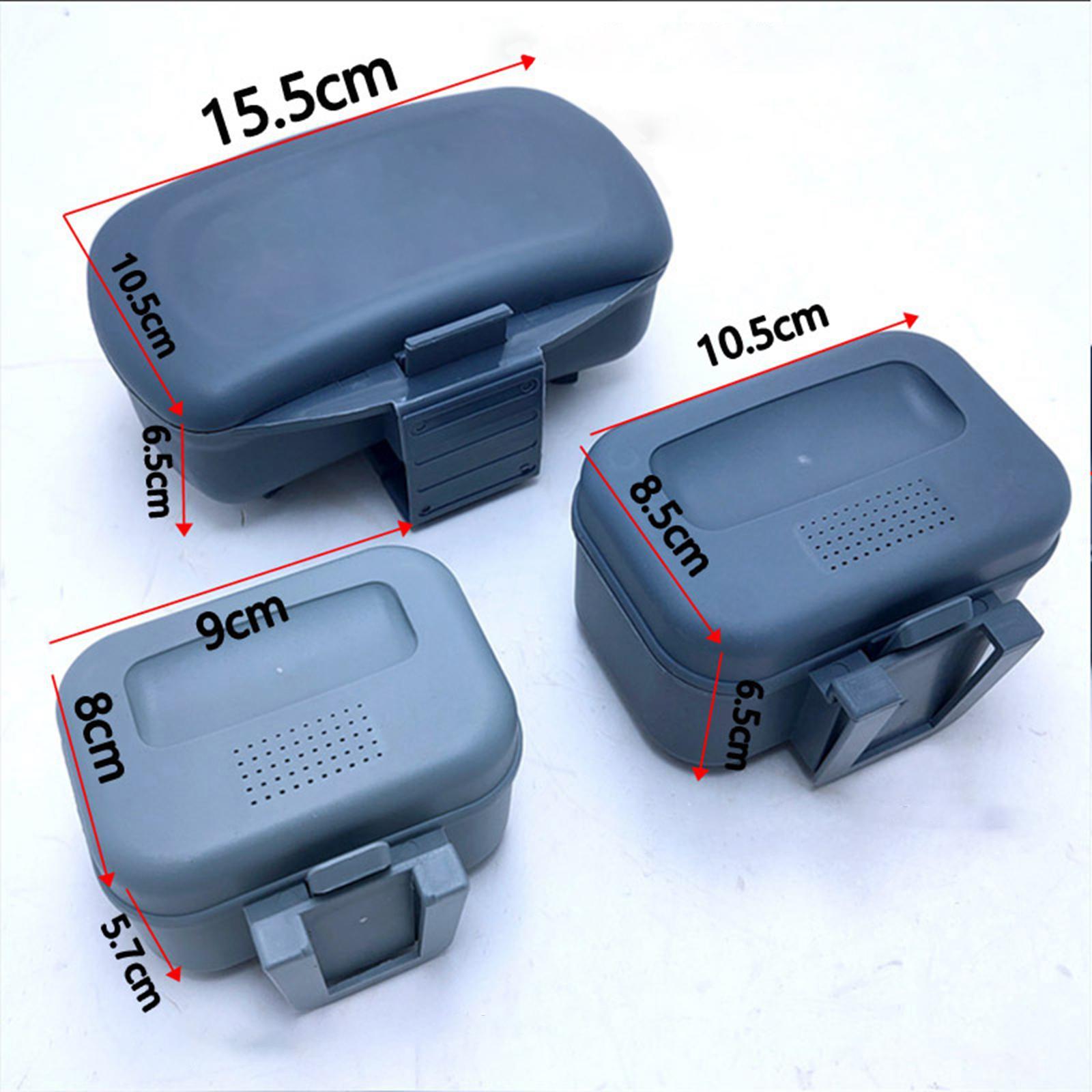 Fishing Tackle Lure Box Case Waist Hanging Multifunctional Lightweight