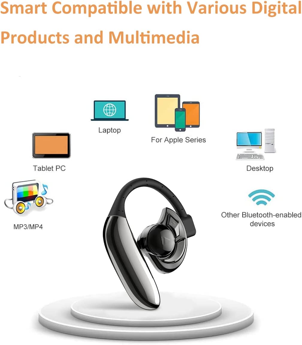 Tai nghe Bluetooth Tai nghe Bluetooth không dây - Tương thích với Android