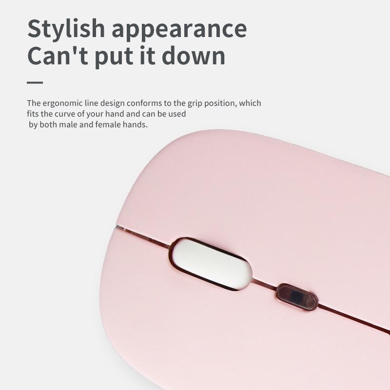 Chuột không dây 5.0 2.4g Thiết Kế Đơn Giản Chất Lượng Cao