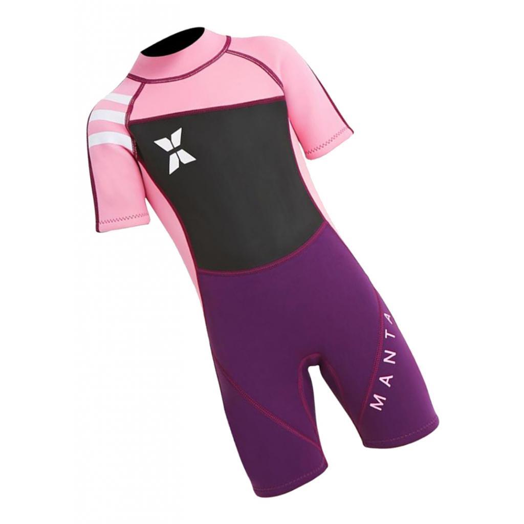 Kids Wetsuit S  Thermal Swimsuit 2.5mm  Short S Youth Children  , +