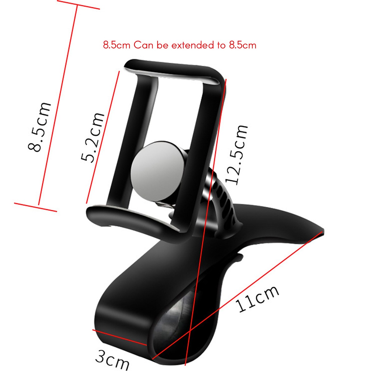 Kẹp Điện Thoại Trên Ô Tô Xoay 360 Độ Cao Cấp