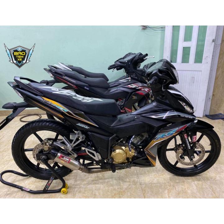 Tem rời dán xe winner RS 150 dán xe đen