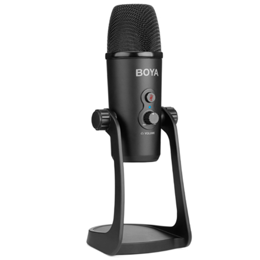 Phụ Kiện Âm Thanh | Micro Thu Âm Chuyên Nghiệp BOYA USB &amp; Large-Diaphragm Condenser Mic BY-PM700 - Hàng Chính Hãng