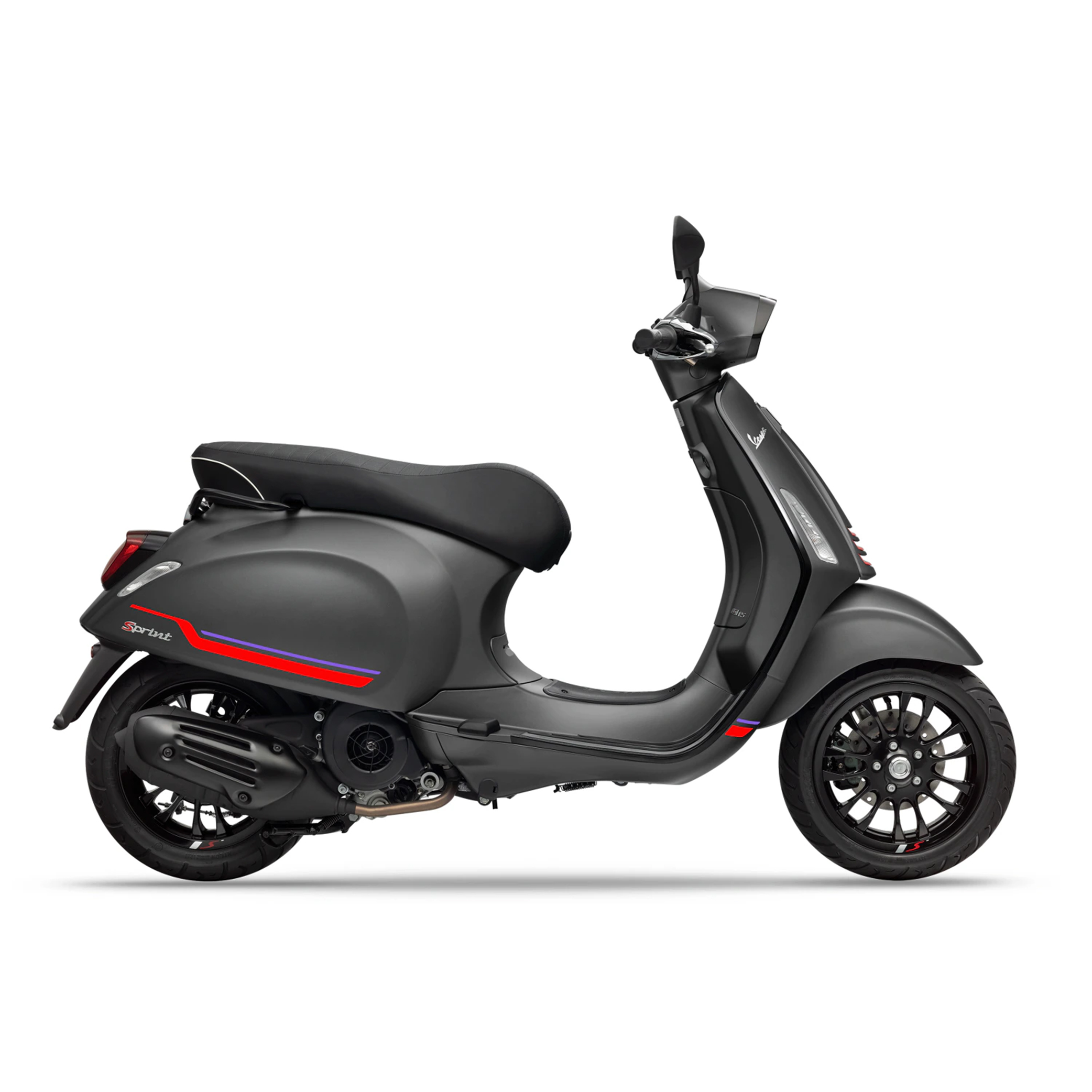 Xe Tay Ga Vespa Sprint S 150 Grey Titanio